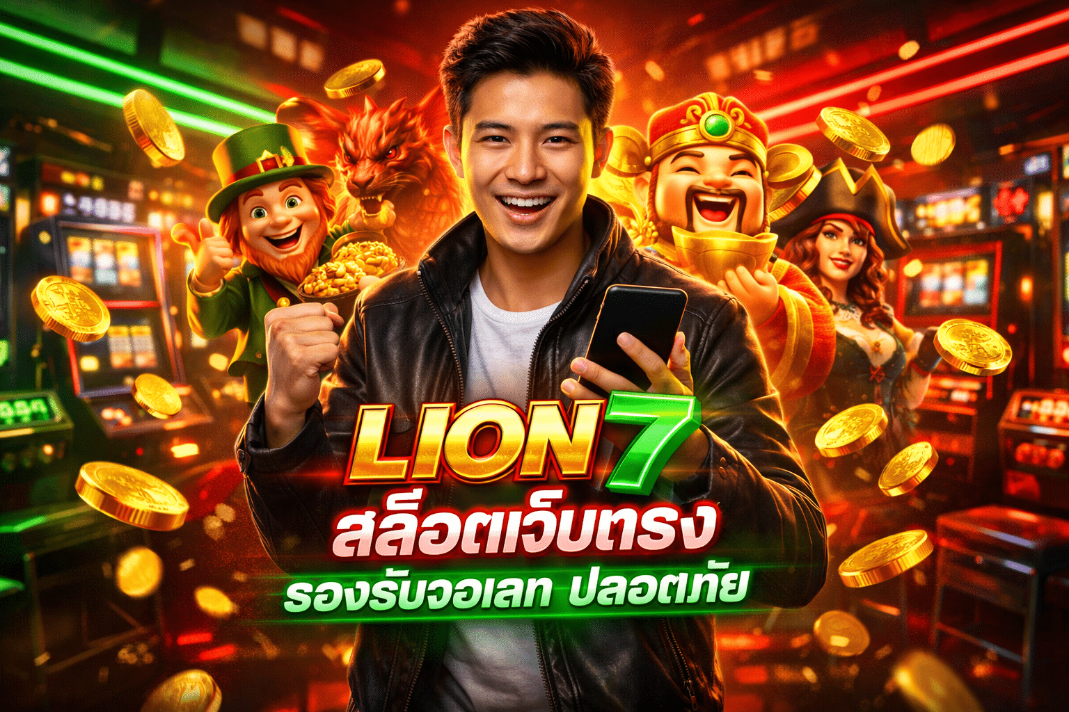 LION7 สล็อตเว็บตรง รองรับวอเลท ปลอดภัย