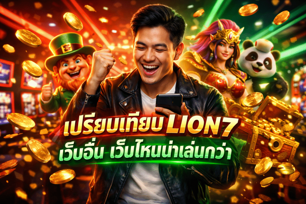 เปรียบเทียบ LION7 เว็บอื่น เว็บไหนน่าเล่นกว่า
