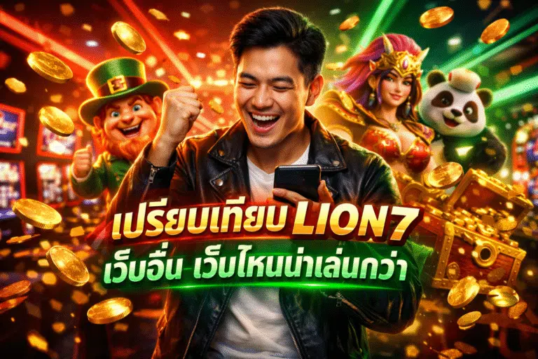 เปรียบเทียบ LION7 เว็บอื่น เว็บไหนน่าเล่นกว่า