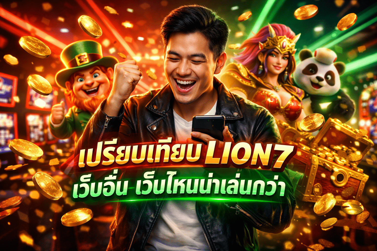 เปรียบเทียบ LION7 เว็บอื่น เว็บไหนน่าเล่นกว่า
