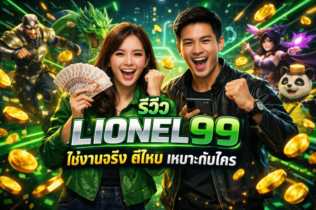 รีวิว LIONEL99 ใช้งานจริง ดีไหม เหมาะกับใคร