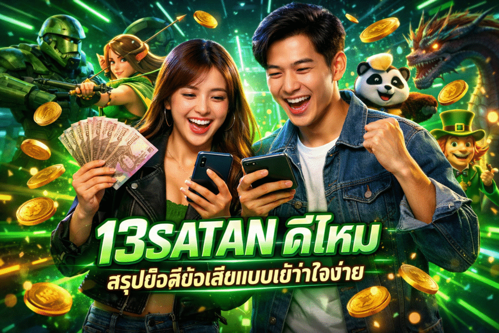 13SATAN ดีไหม สรุปข้อดีข้อเสียแบบเข้าใจง่าย